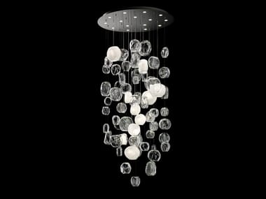 HANAMI - Venetian crystal pendant lamp (Request Info).