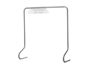 HANGMAN - Stainless steel coat rack (Request Info).