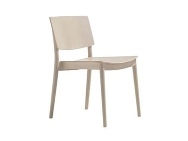 HAPPY SI0374 - Stackable wooden chair (Request Info).