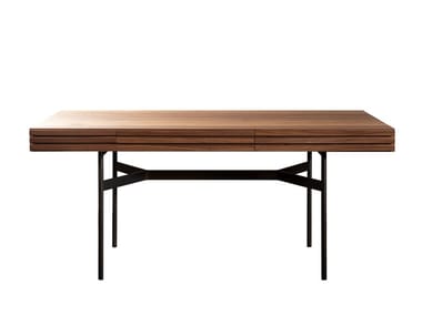 HARRI - Wooden writing desk with drawers (Request Info).