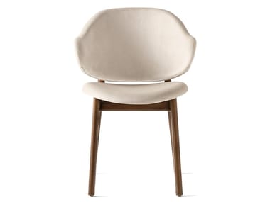 HOLLY - Upholstered fabric chair with wooden structure (Request Info).