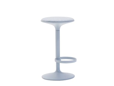 HULA BQ2796 - Swivel aluminium stool with footrest (Request Info).