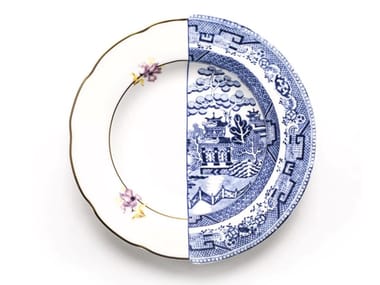 HYBRID FILLIDE - Round porcelain deep plate (Request Info).