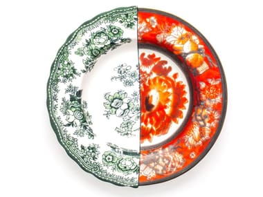 HYBRID CECILIA - Round porcelain deep plate (Request Info).