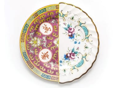 HYBRID EUDOSSIA - Round porcelain dessert plate (Request Info).