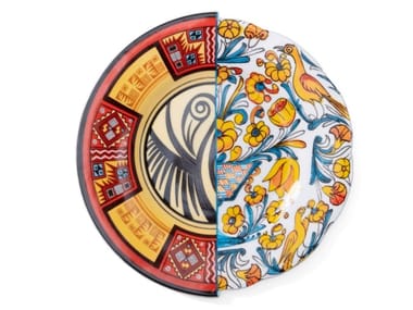 HYBRID HURICANGA - Round porcelain dessert plate (Request Info).