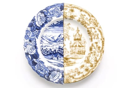 HYBRID SOFRONIA - Round porcelain deep plate (Request Info).