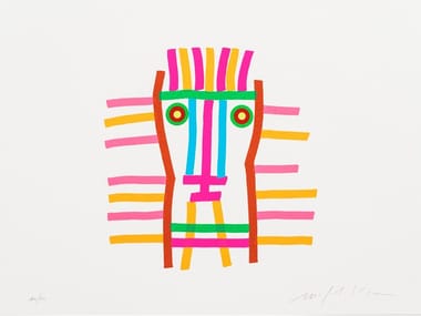 I VOLTI, UNO - Paper Silkscreen (Request Info).
