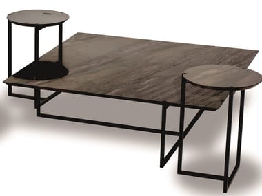 ICARO STONE - Square coffee table (Request Info).