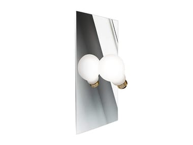 IDEA - Brushed brass and technopolymer LED wall light (Request Info).
