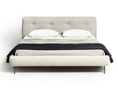 IMERA - Double bed with upholstered headboard (Request Info).