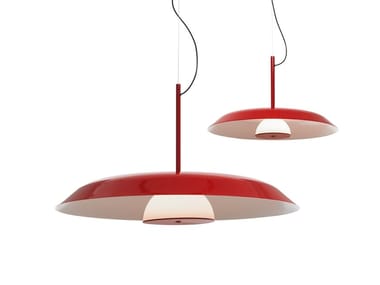 IRIDE - Metal and glass pendant lamp (Request Info).