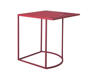 ISO - B - Square powder coated steel coffee table (Request Info).