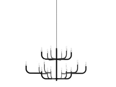 J-US - LED aluminium chandelier (Request Info).