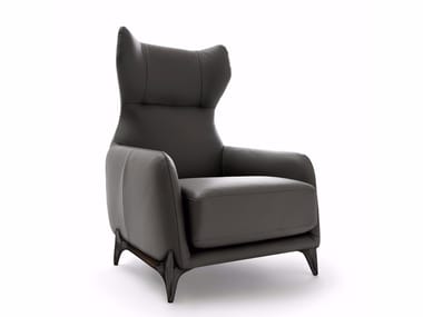 DUFFL? - High-back armchair with armrests (Request Info).