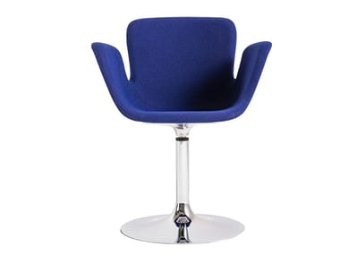 JULI SOFT - Swivel easy chair with armrests (Request Info).