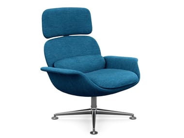 KN02 - Swivel high back fabric armchair (quotation inquiry).