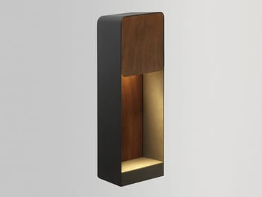 LAB - Outdoor aluminium and wood steplight (Request Info).