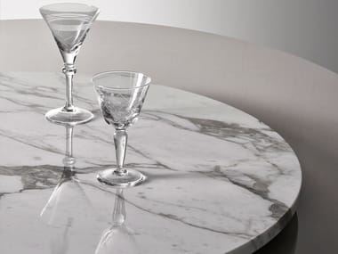 LAZY SUSAN - Round marble Table top (Request Info).