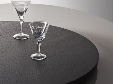LAZY SUSAN - Round wood veneer Table top (Request Info).