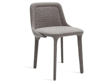 LEPEL SEDIA TRAPUNTATA - Upholstered fabric chair (Request Info).