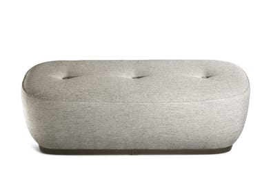 LEPLI' - Upholstered fabric bench (Request Info).