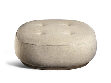 LEPLI' - Upholstered fabric pouf (Request Info).