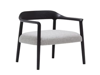LICEO BU1547 - Solid wood armchair with integrated cushion (Request Info).
