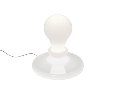 LIGHT BULB - LED blown glass table lamp (Request Info).