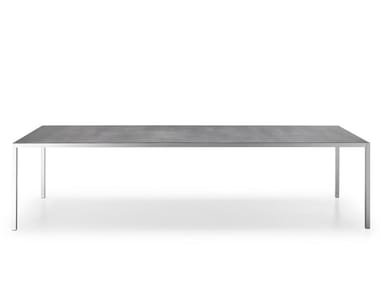 LIM 3.0 - Rectangular porcelain stoneware table (Request Info).