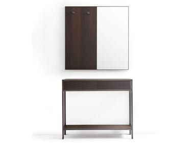 LINA - Rectangular wooden console table with drawers (Request Info).