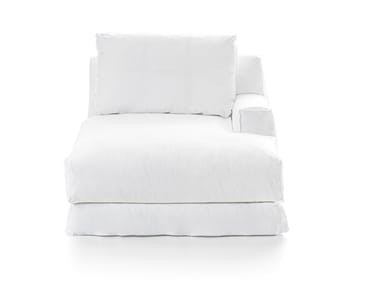 LOLL 20 R-L - Fabric day bed with removable cover (Request Info).