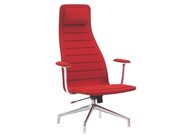 LOTUS (ATTESA) - Swivel fabric office chair with 4-Spoke base (Request Info).