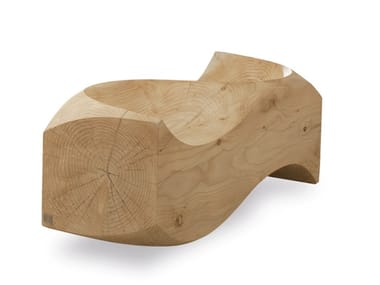 LOVE SEAT - Solid cedarwood bench (Request Info).