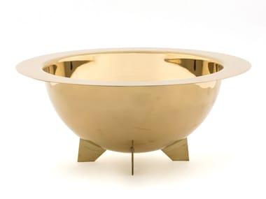 LUNAR - Brass salad bowl (Request Info).