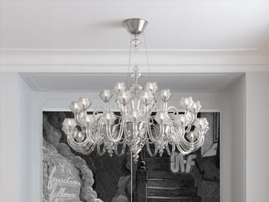 MAGRITTE - Venetian crystal chandelier (Request Info).