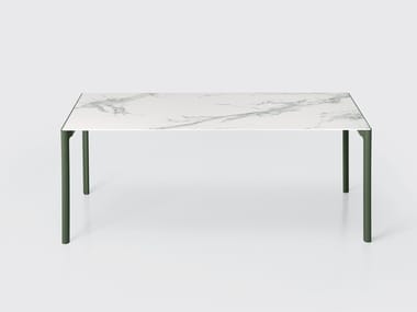 MAKI OUTDOOR - Extending rectangular Dekton¢ç garden table (Request Info).