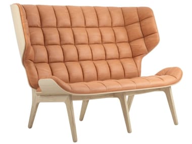 MAMMOTH - Tufted 2 seater leather sofa (Request Info).