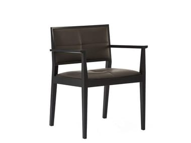 MANILA SI2017 - Upholstered beech chair with armrests (Request Info).