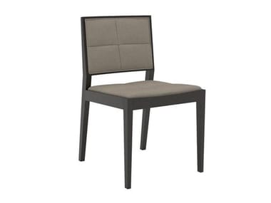 MANILA SI2106 - Open back beech chair with integrated cushion (Request Info).