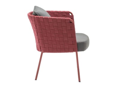 MARINA BU0288 - Aluminium easy chair with armrests (Request Info).