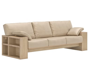 MARIYA SF2245 - 3 seater leather sofa (Request Info).