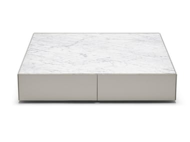MATIC - Raw square marble coffee table (inquiry for quote).