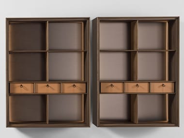 MATICS - Suspended walnut highboard (Request Info).