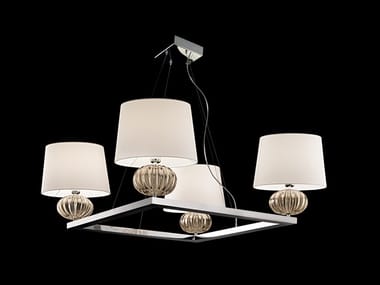 MATRIOSKA - Venetian crystal pendant lamp (Request Info).