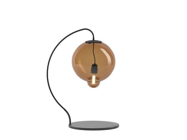 MELTDOWN - Stained glass table lamp (Request Info).