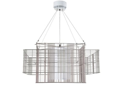 MESH CUBIC L - Metal pendant lamp (Request Info).