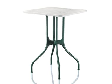 MIL? - Square Carrara marble table (Request Info).