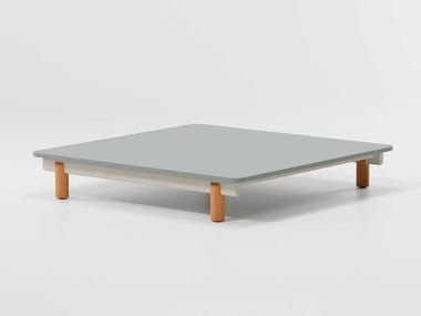 MOLO - Square aluminium coffee table (Request Info).