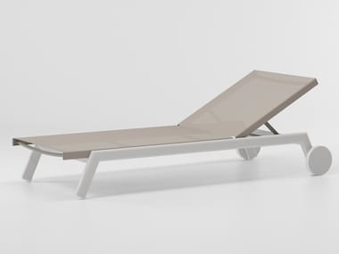 MOLO - Recliner sun lounger with castors (Request Info).